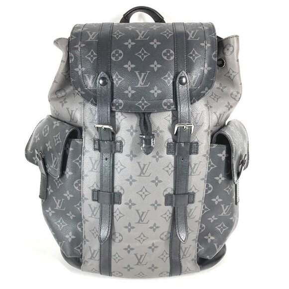 LOUIS VUITTON M45419 Monogram Eclipse Reverse Christopher MM Backpack - Picture 1 of 14